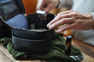 Leather Dopp Kit