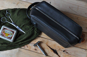 Men's Leather Travel Kit