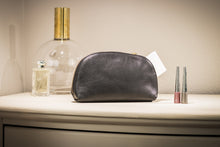 Load image into Gallery viewer, Medium Pebbled Leather Cosmetic Bag