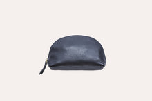 Load image into Gallery viewer, Small Pebbled Leather Cosmetic Bag